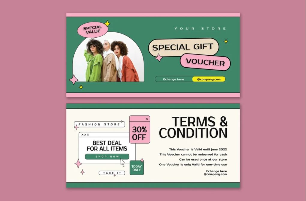 Special Promotion Gift Voucher