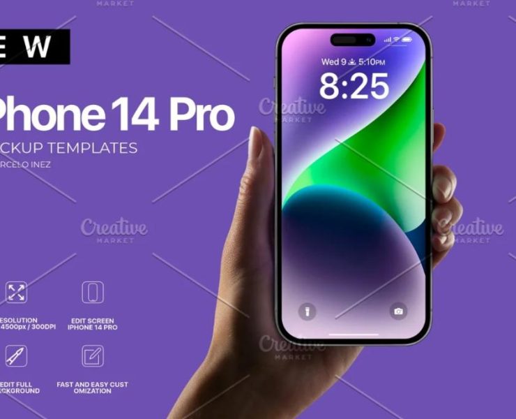15+ Best iPhone 14 Mockup PSD FREE Download