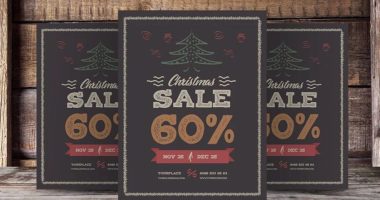 Christmas Sale Flyer Template