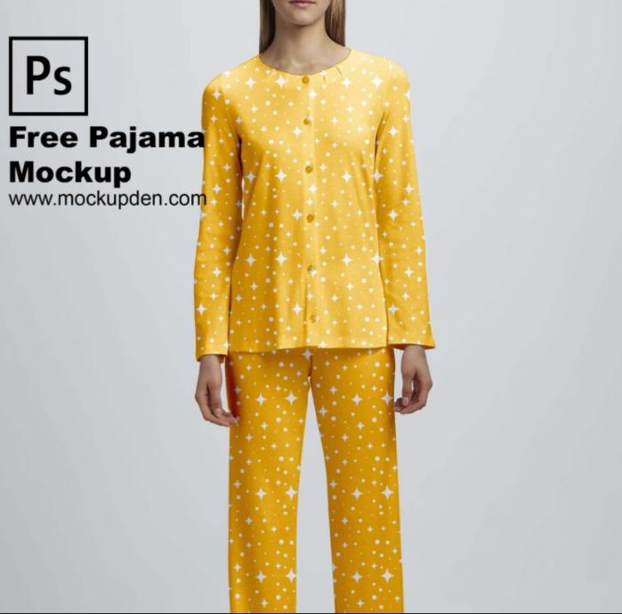Free Minimal Pajama Mockups