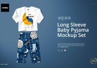 Free Kids Pajama Mockup PSD