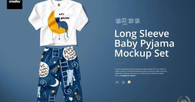 Free Kids Pajama Mockup PSD