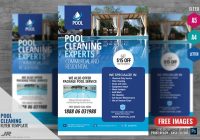 Pool Cleaning Services Flyer template