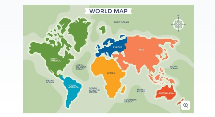 Simple World Map Vectors
