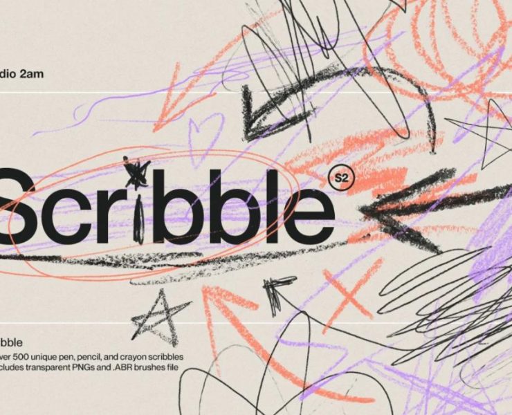15+ FREE Scribble Illustrations AI PNG Download