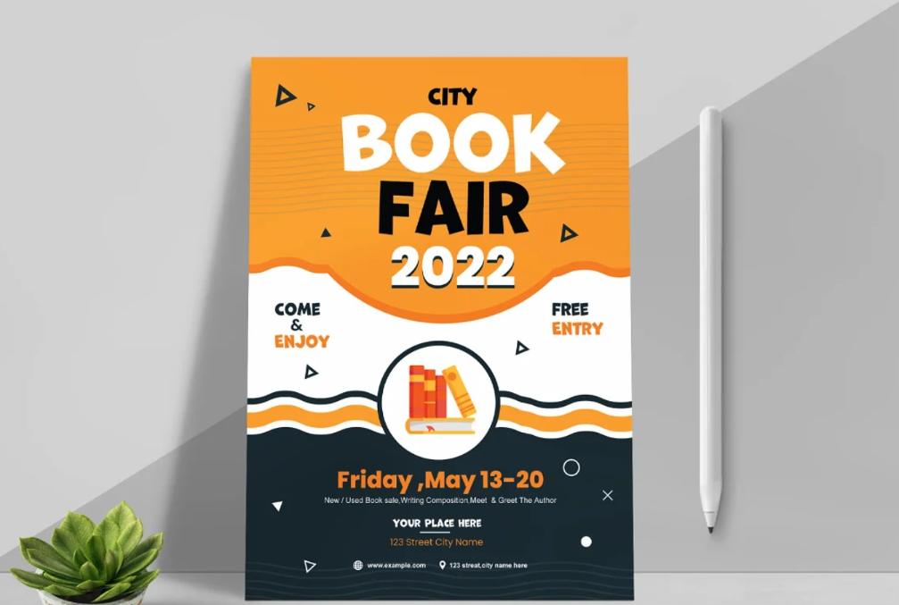 Book Event Flyer Design