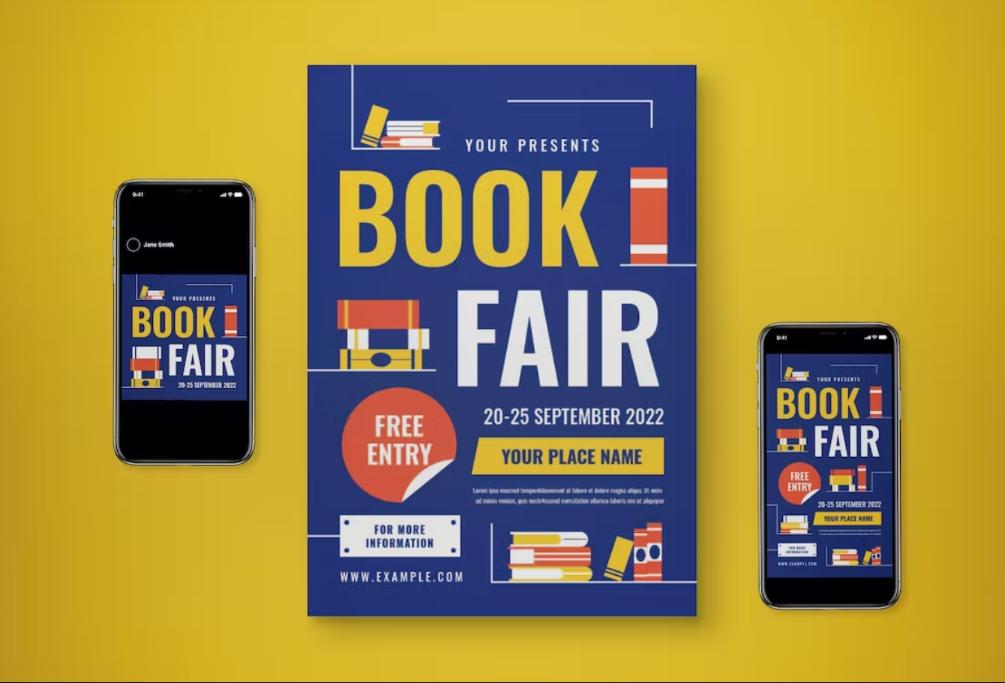 Book Fair Advertising Set