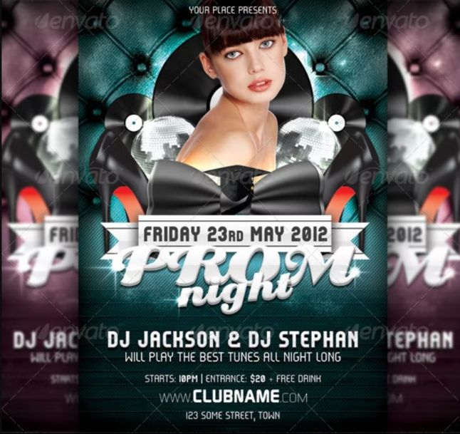 DJ Night Flyer Design