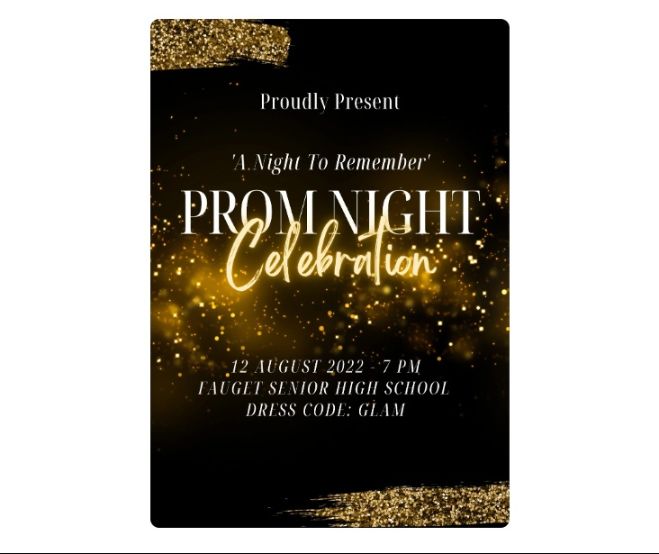 Free Prom Night Celebrations Poster