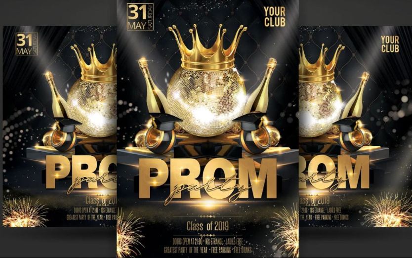Prom Night Party Flyer