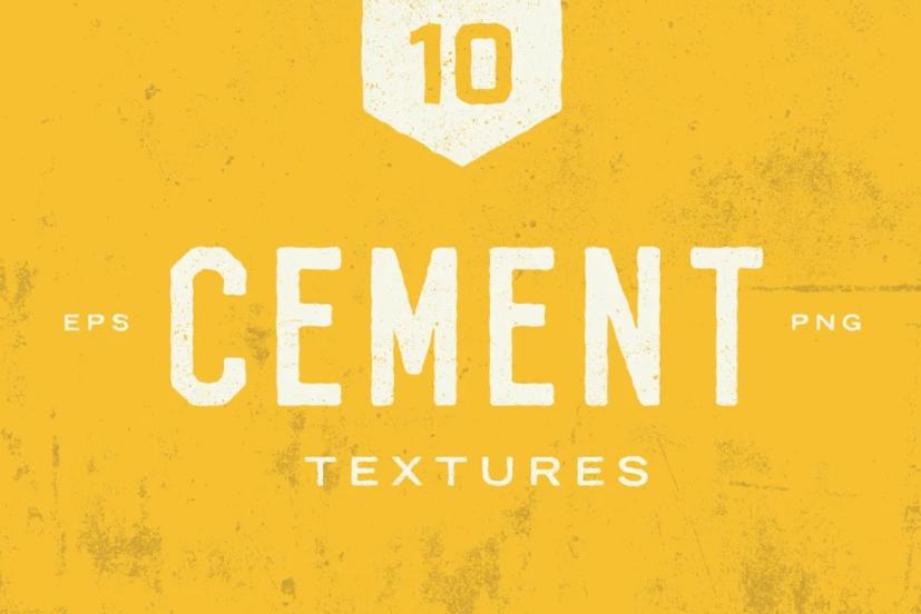 10 Unique Cement Textures Set