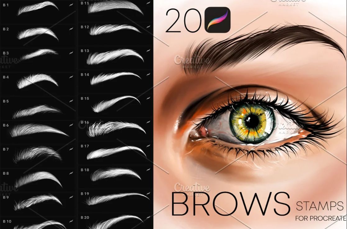20 Creative Eye Brows Brushes