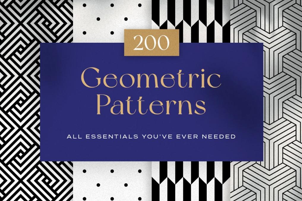 200 Essential  Geometric Patterns
