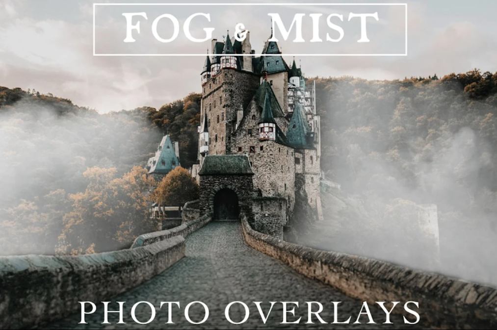 30 Real Mist Photo Overlay