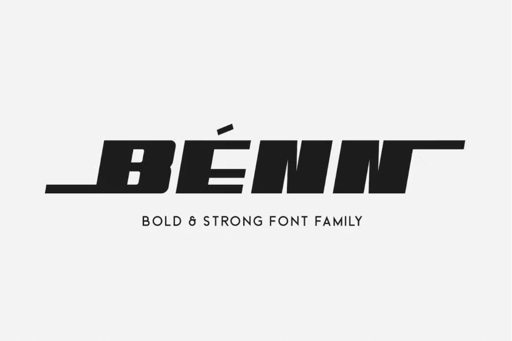 Bold and Strong Font Family