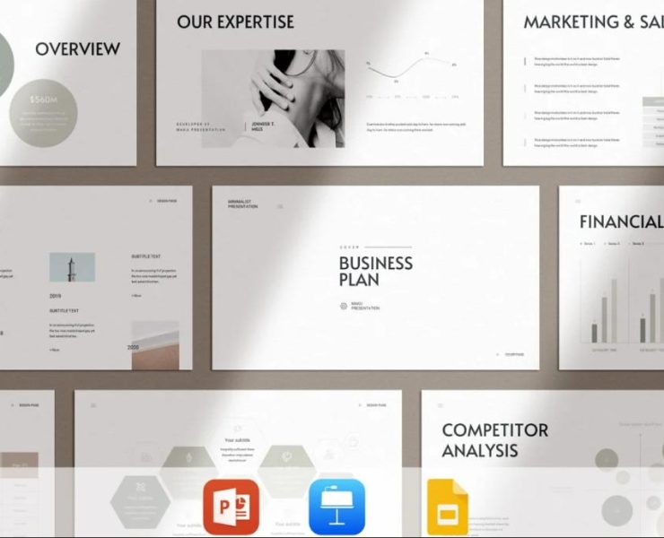 15+ Clean Presentation Templates Free Download