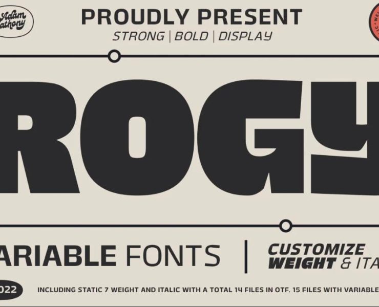 15+ Strong Font TTF OTF Woff Free Download