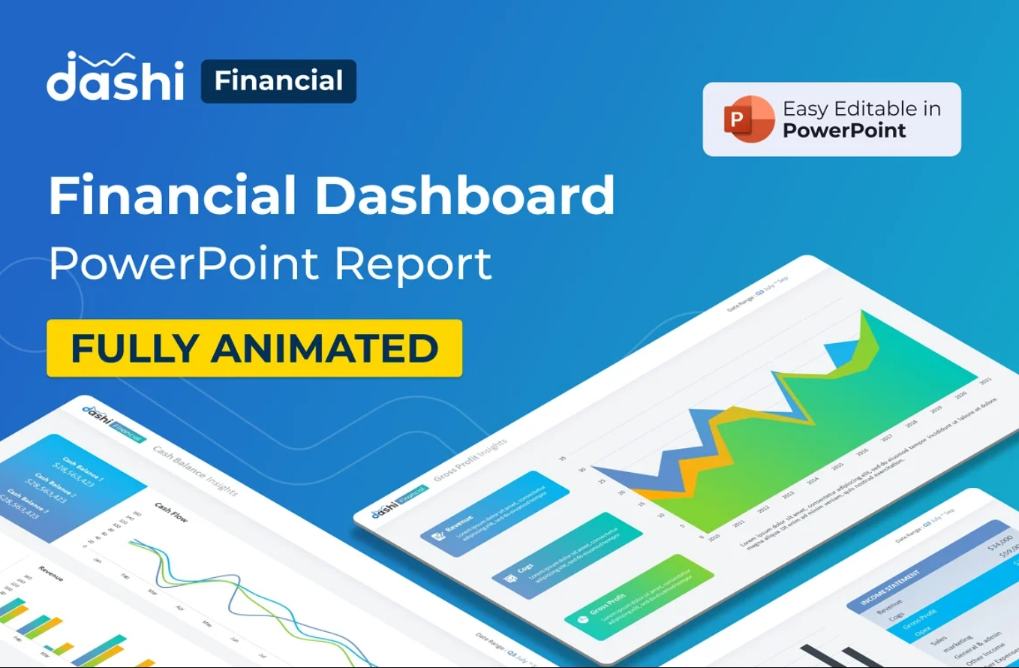 Financial Dashboard Presentation Slides