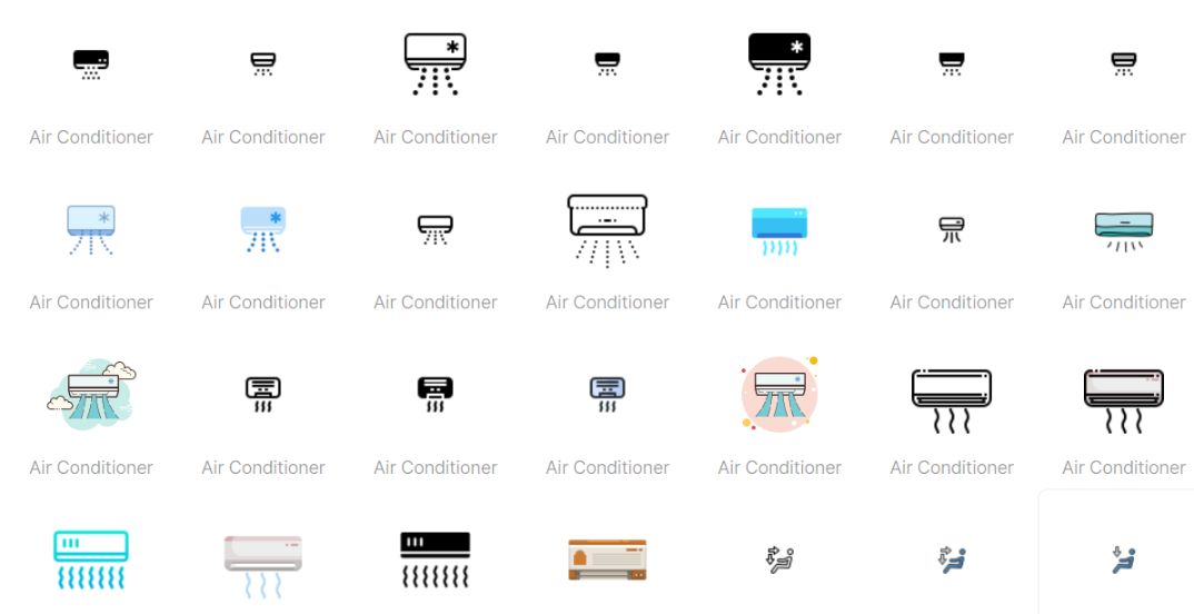 Free AC Icons Set