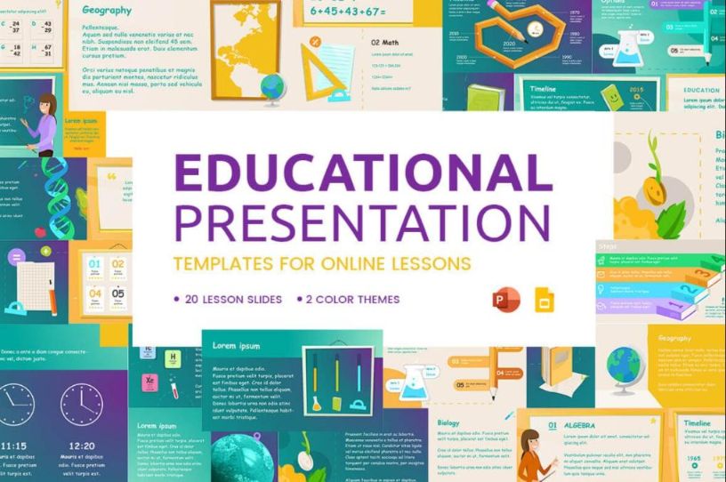 Free Educational Presentation Slides