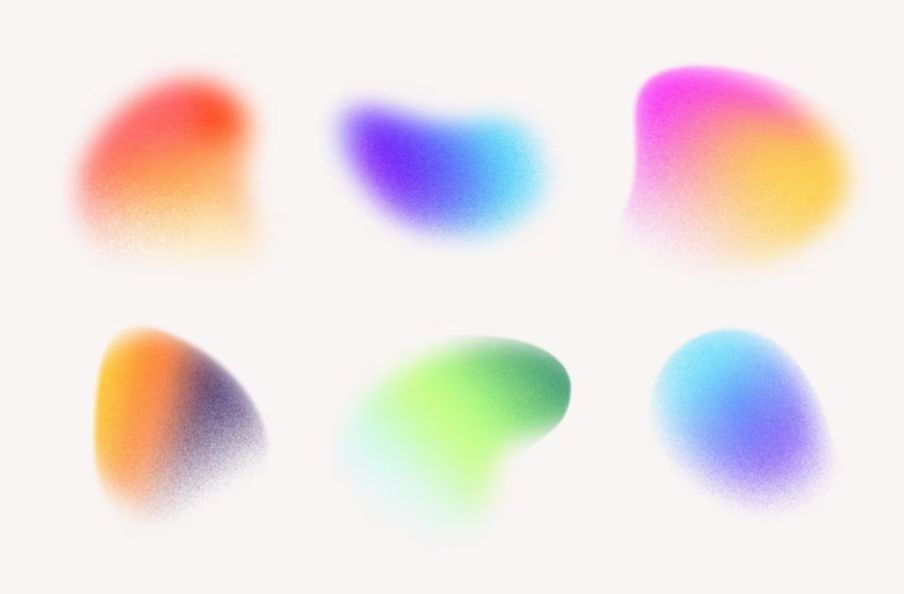 Free Gradient Shapes Set