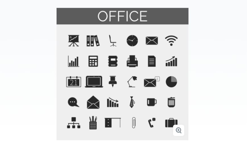Free Office Icons Set