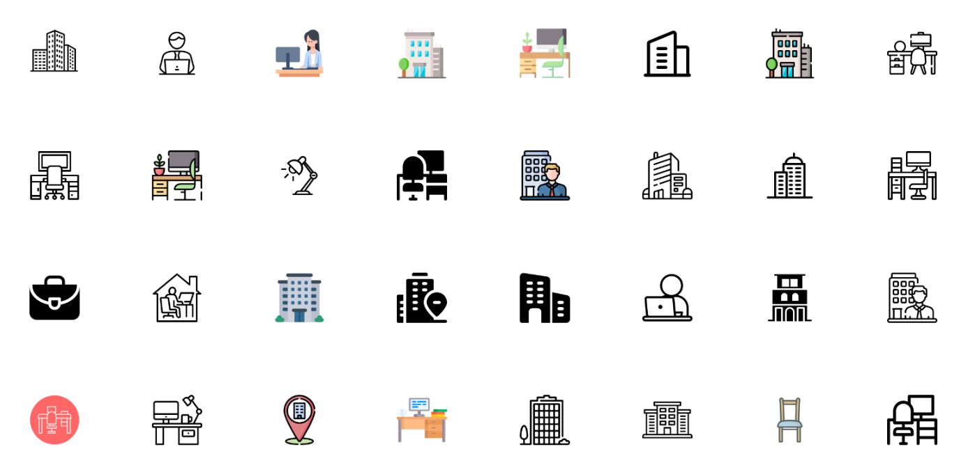 Free Office Symbols and Icons