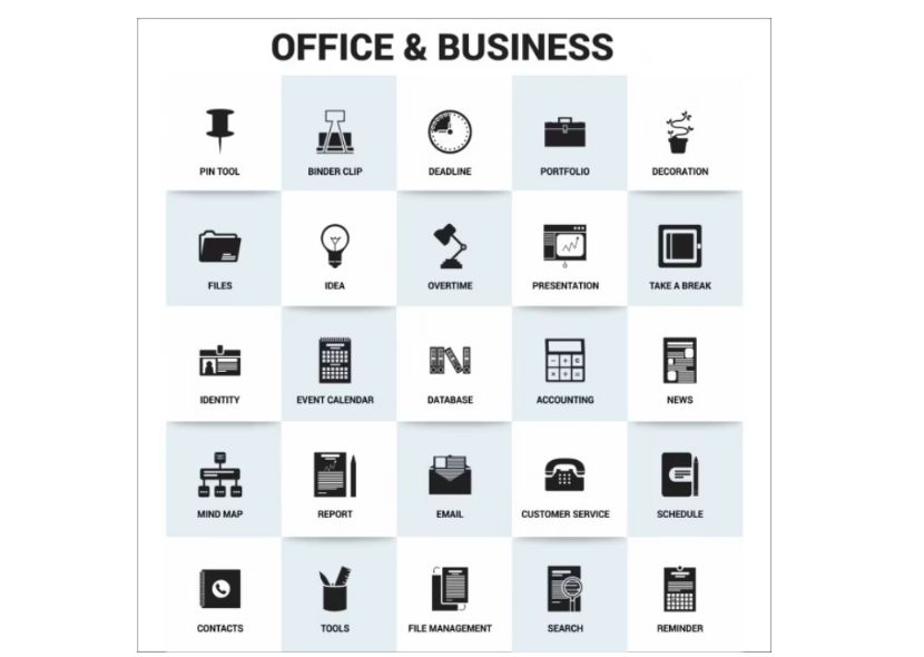 Free Office and Business Icons