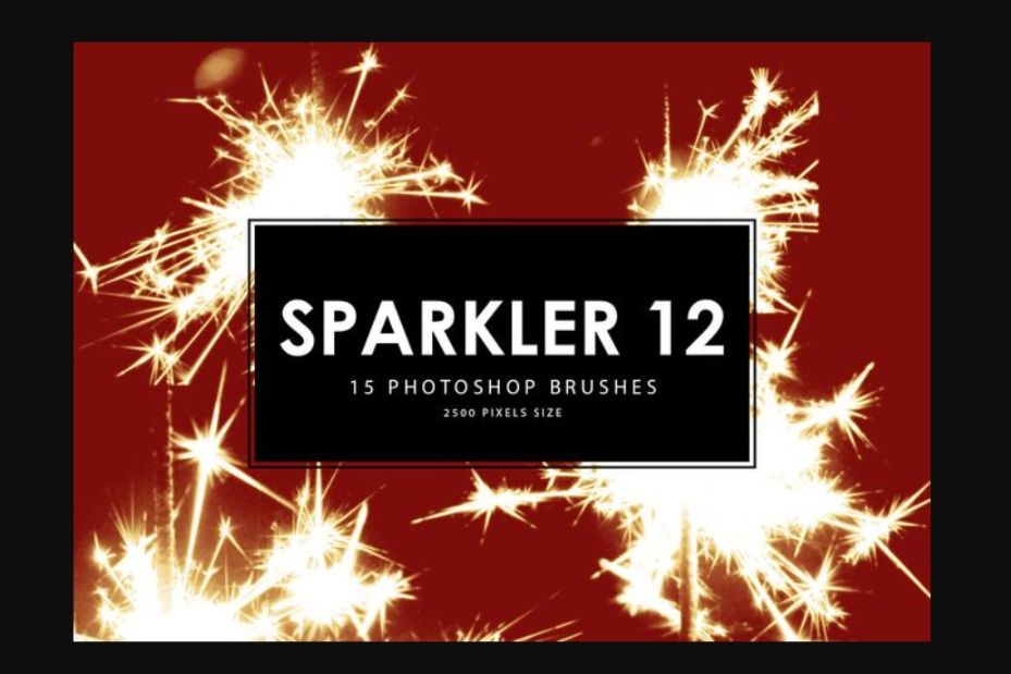 Free Sparkler Photoshop Brushes