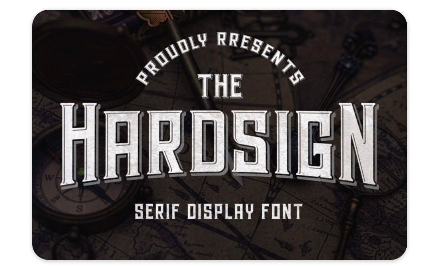 Free Strong Display Typefaces
