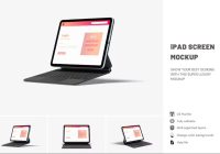 iPad Screen Mockup PSD