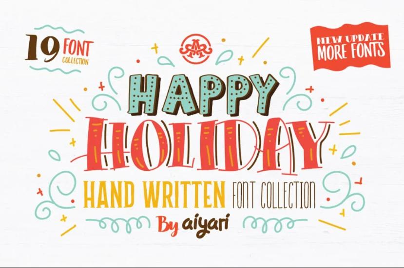 Hand Written Holiday Font