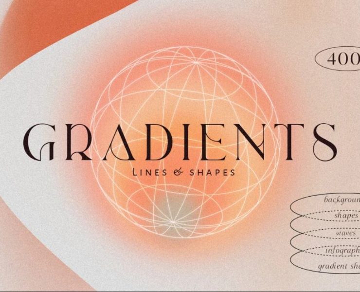 15+ Gradient Shapes PNG JPEG FREE Download