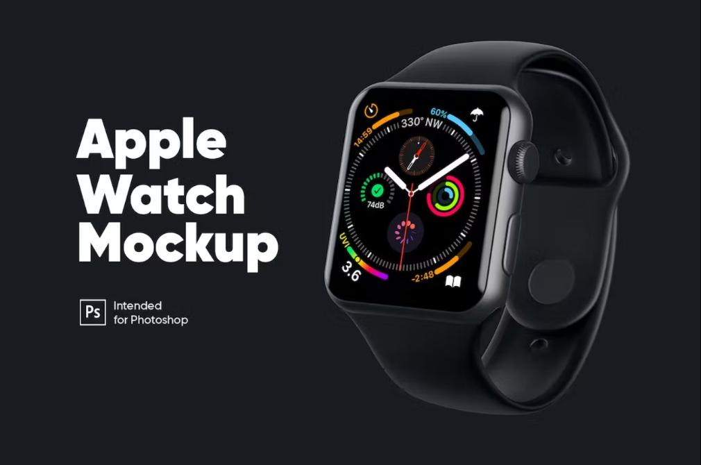 Realistic Apple Watch Mockuos