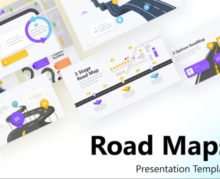 15+ Free Roadmap Presentation Template PPT