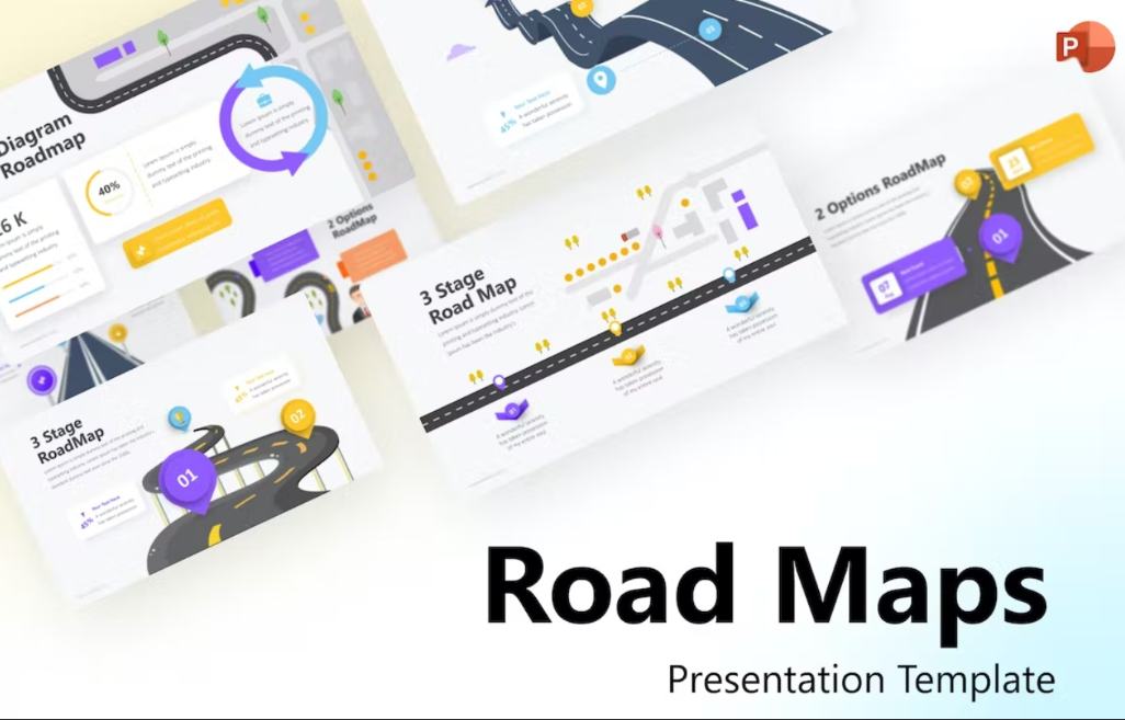 Roadmap Infographic PPT Template