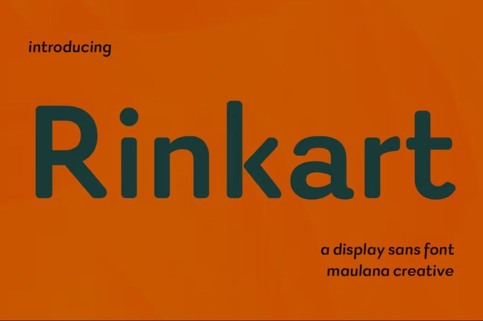 Round Cornered Display Typefaces