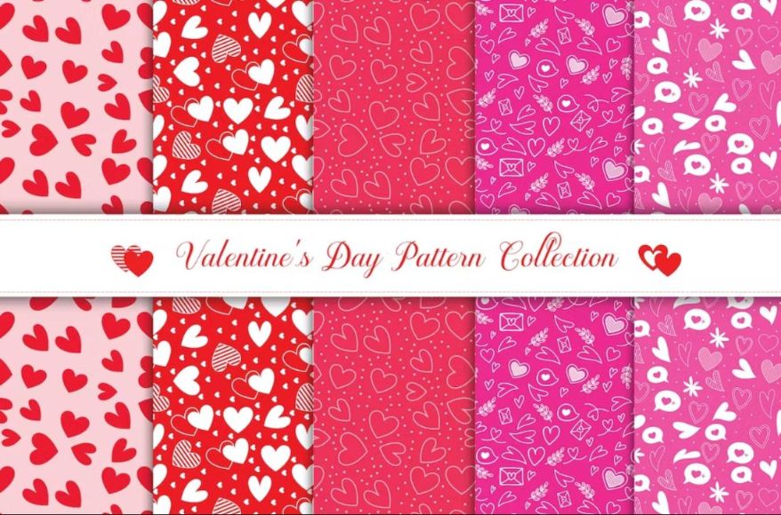 Valentines Day Patterns Collection