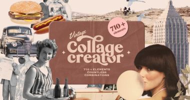 Vintage Collage Creator