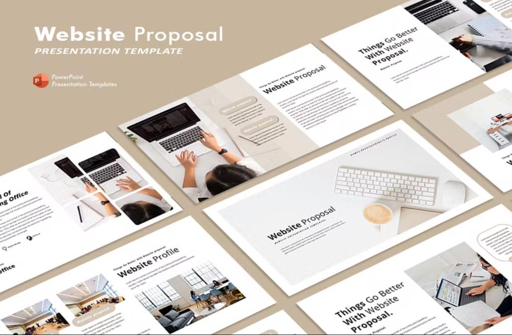 Website Proposal Slide Designs