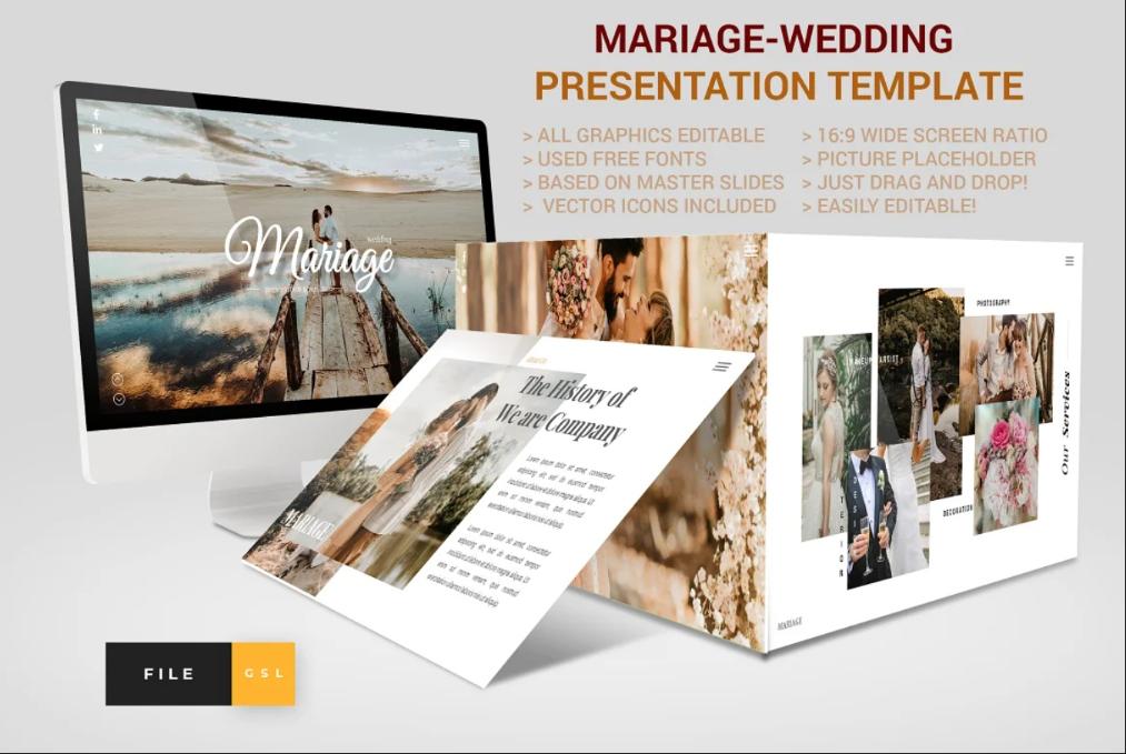 Wedding Planner Google Slides