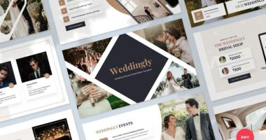 wedding planner presentation template