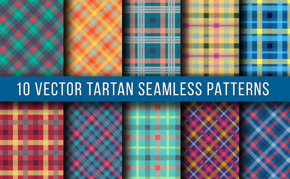 10 Tartan Pattern Designs