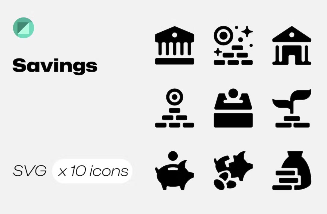 10 Unique Money Icons