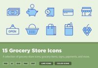 Grocery Icons