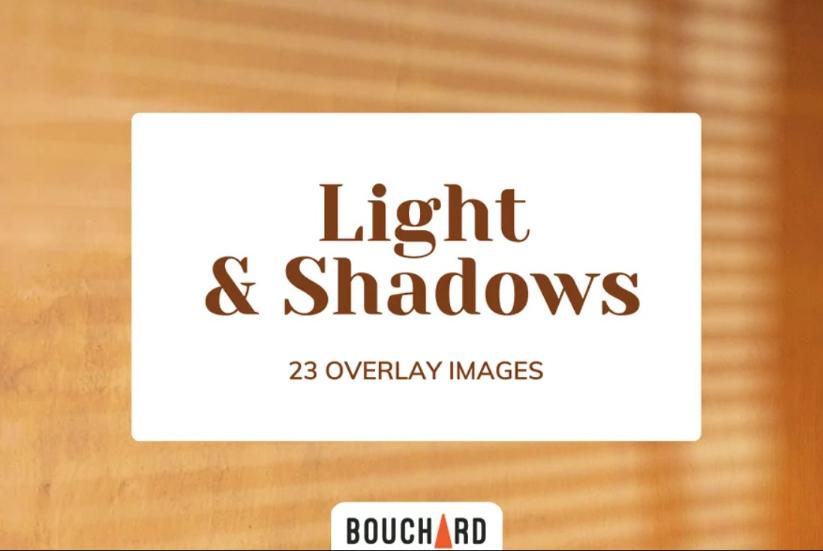 20 Lights and Shadows Overlay Set
