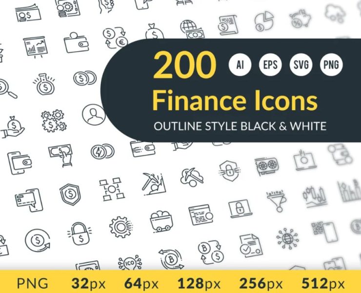 15+ Savings and Investment Icons Ai Download