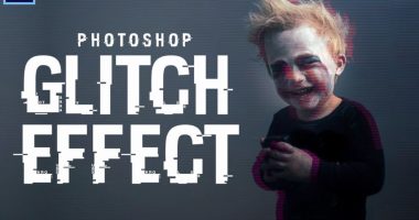 Glitch Photoshop Effects