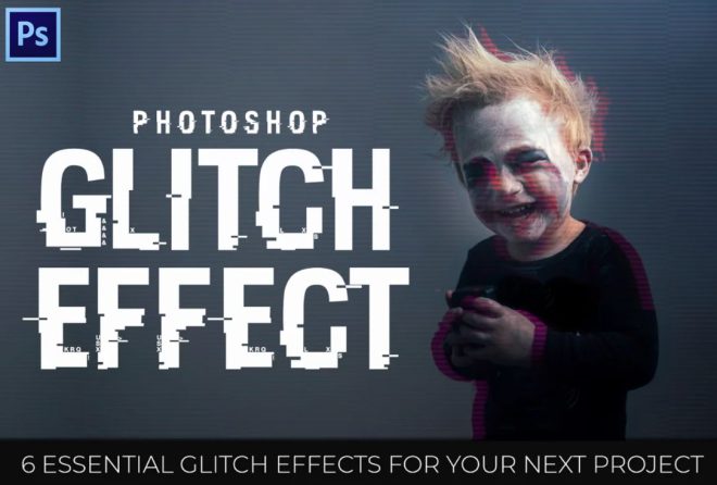 Glitch Photoshop Effects
