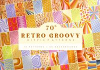 Retro Groovy patterns